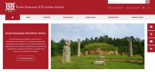 Nouveau site internet de l'EFEO