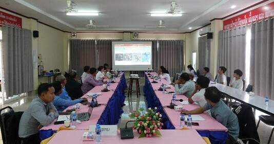 Journée d’information sur l’utilisation des données LiDAR Laboratoire géomatique EFEO/WHSO – Novembre 2025 (© Projet CHAMPA).