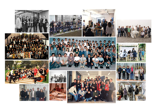 Photographies des échanges universitaires entre l’ENSA Paris-La Villette et ses partenaires au Japon.