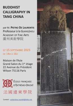Affiche Buddhist Calligraphy in Tang China