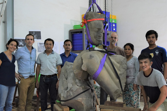 L'équipe de restauration